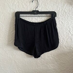 Tart Black Lounge Shorts Medium